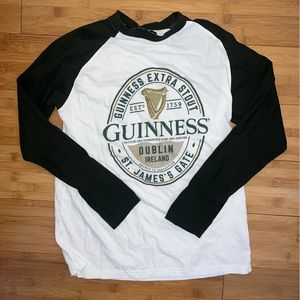 Guinness baseball t-shirt